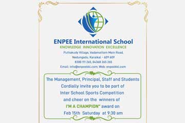 Upcoming Events - ENPEE International School