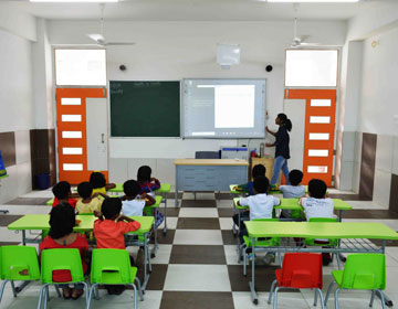 Interactive/ Digitized Classrooms - ENPEE International School