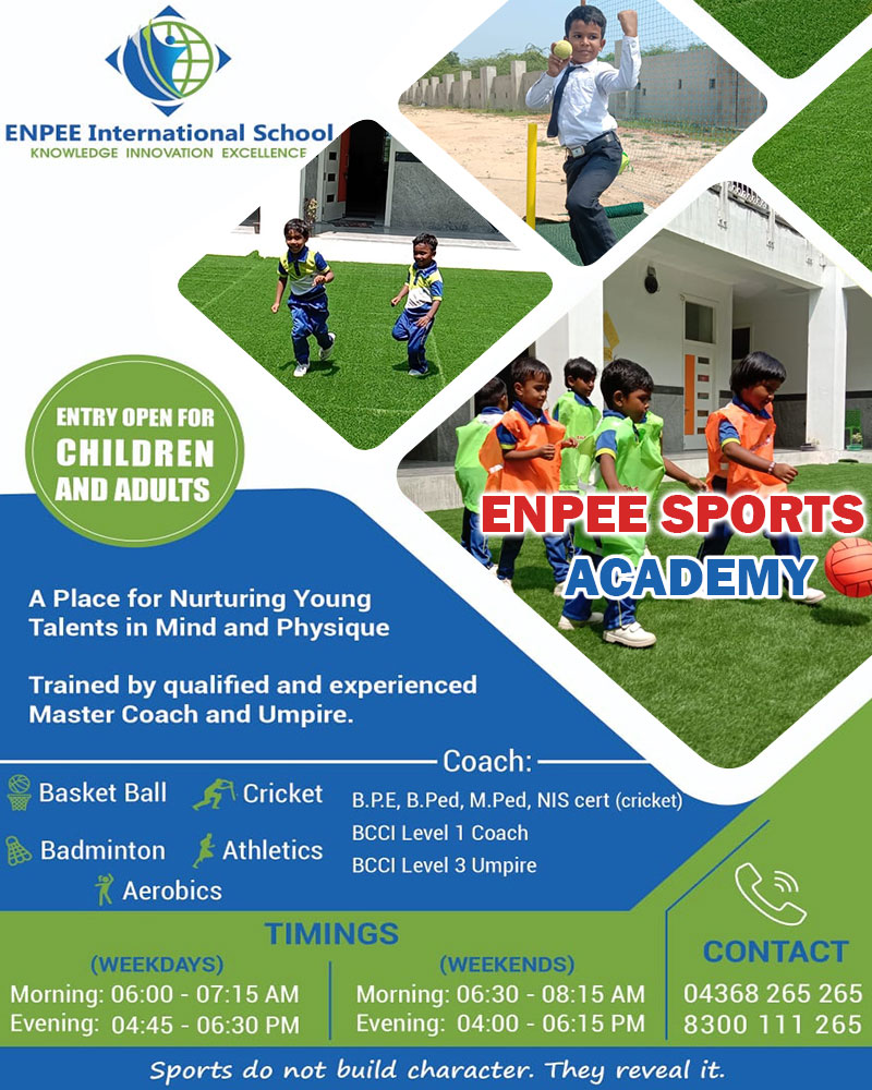 ENPEE International School - Sports Academy